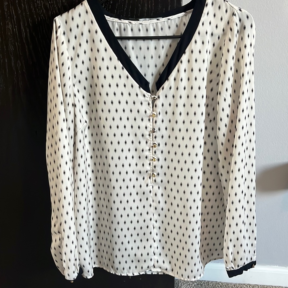 Zara basic blouse